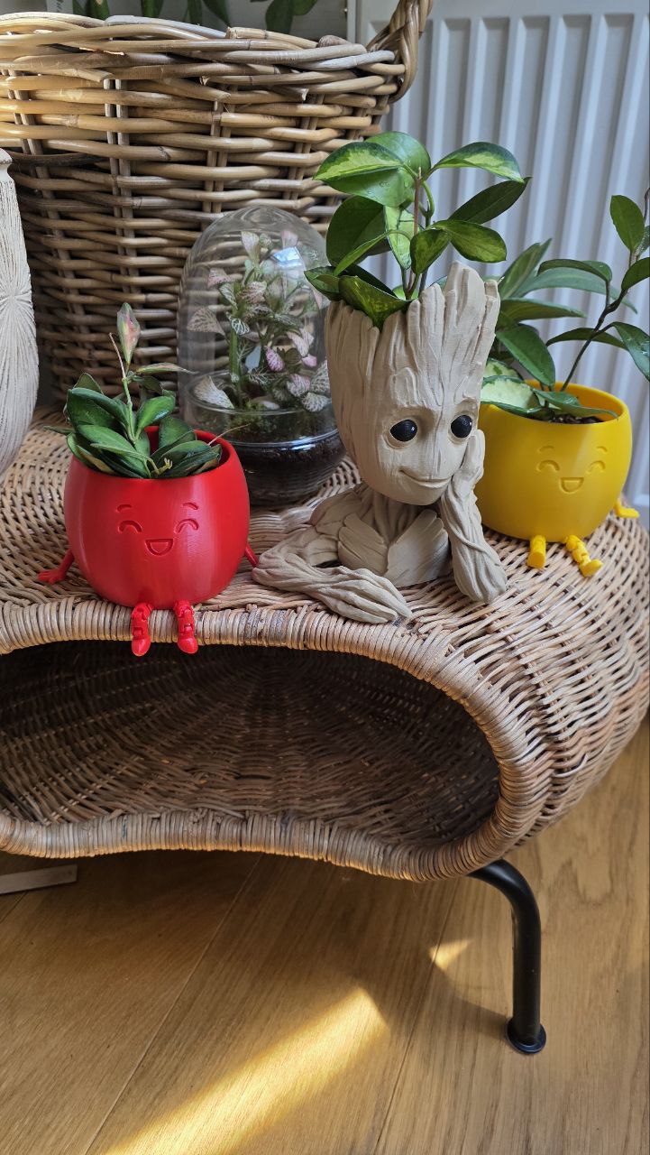 Obal smíšek s glingacíma nožičkama 3D tisk
