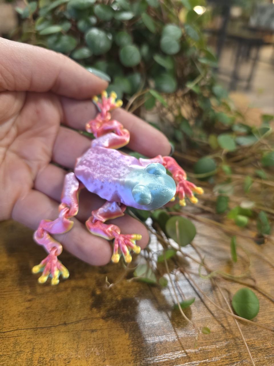 Žába magnetická 3D tisk vícebarevná XL