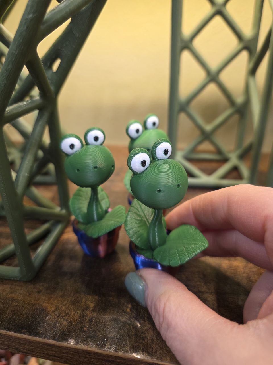 Kytka Adéla - dekorace z naší 3D tiskárny