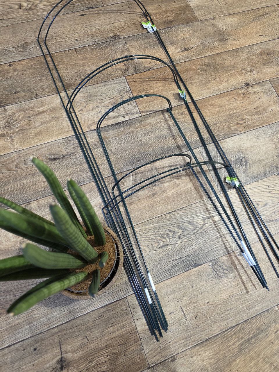 Kovová kruhová opora výška 100 cm
