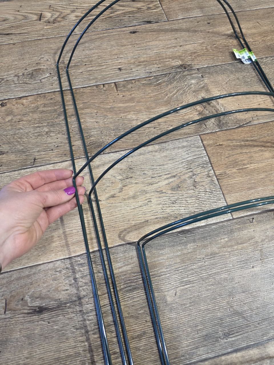 Kovová kruhová opora výška 100 cm