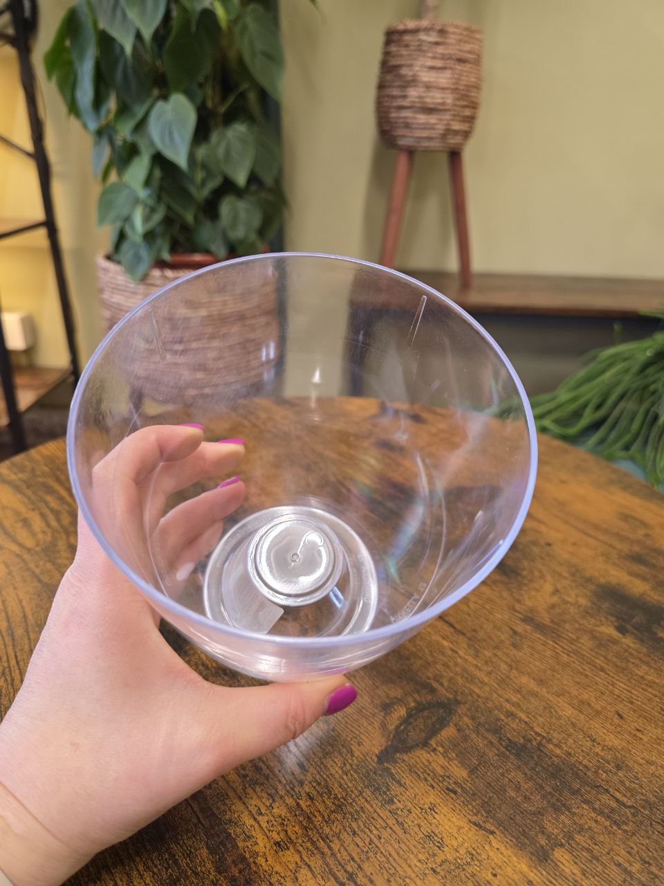 Obal průhledný s drenáží plast