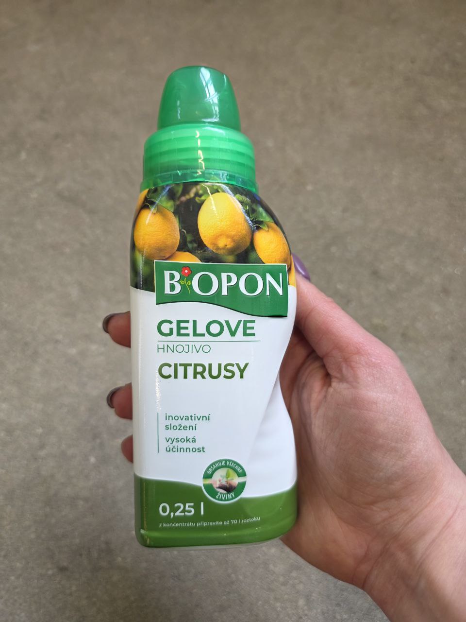 Bopon gelový - citrusy 250 ml 