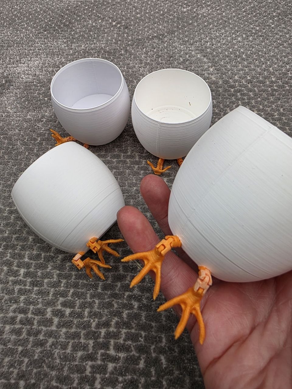 Vajíčko obal 3D