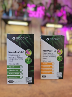 Neem Azal, na smutnice, třásněnky a plísně