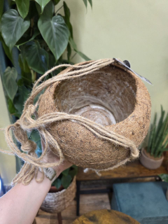 Kokodama, kokosový závěsný obal M