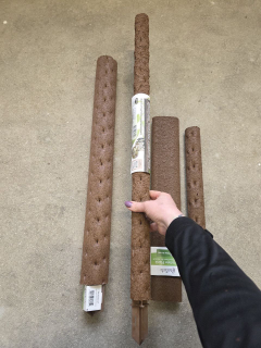 Opora kompostovatelná 75 cm délka, 4 cm průměr