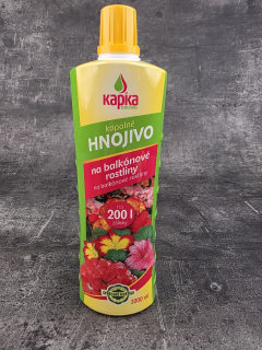 Tekuté hnojivo na balkonové rostliny 1000 ml