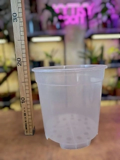 Květináč průhledný 14 cm